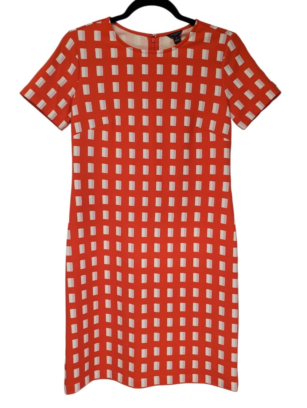 Office Siren Classic Luxery Ann Taylor 2 Petite Geometric Print Evening Casual - Picture 1 of 4